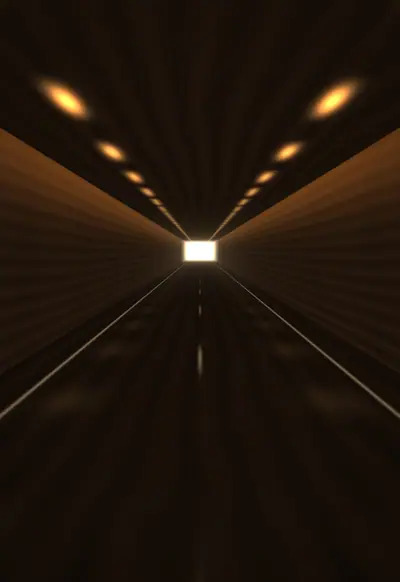 Tunnel Run, Cars wallpaper for iPhone Duo