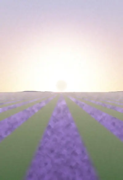 Lavender Rows, Nano Matte wallpaper for iPhone Duo
