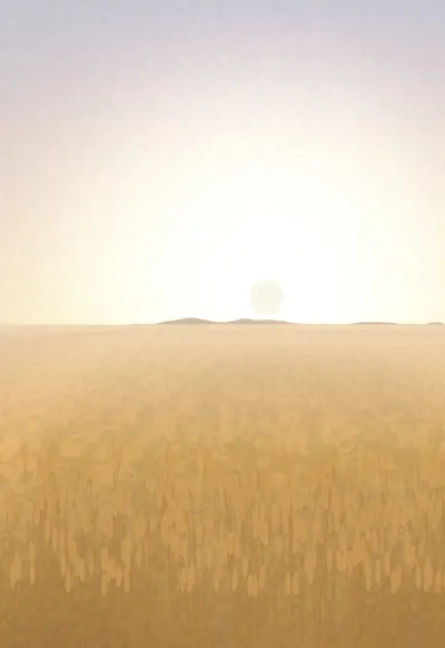 Wheat Haze, Nano Matte wallpaper for iPhone Duo