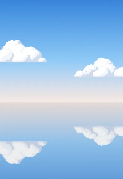 Salt Flat Mirror, Nano-Texture Tuned wallpaper for iPhone Duo