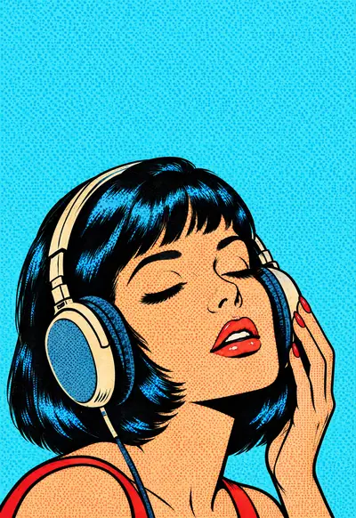 My Song, Pop Art wallpaper for iPhone Duo