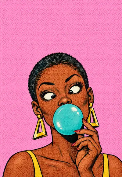 Problem Solved, Pop Art wallpaper for iPhone Duo